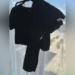 Jockey Generation™ Women's Organic Cotton Stretch Cropped T-Shirt and Pants Set